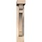 Ekena Millwork Olympic Block Smooth Bracket w/ Offset Brace, Douglas Fir, 3 1/2"W x 14"D x 18"H BKT0402X14X18OLY05SDF - alternate 2